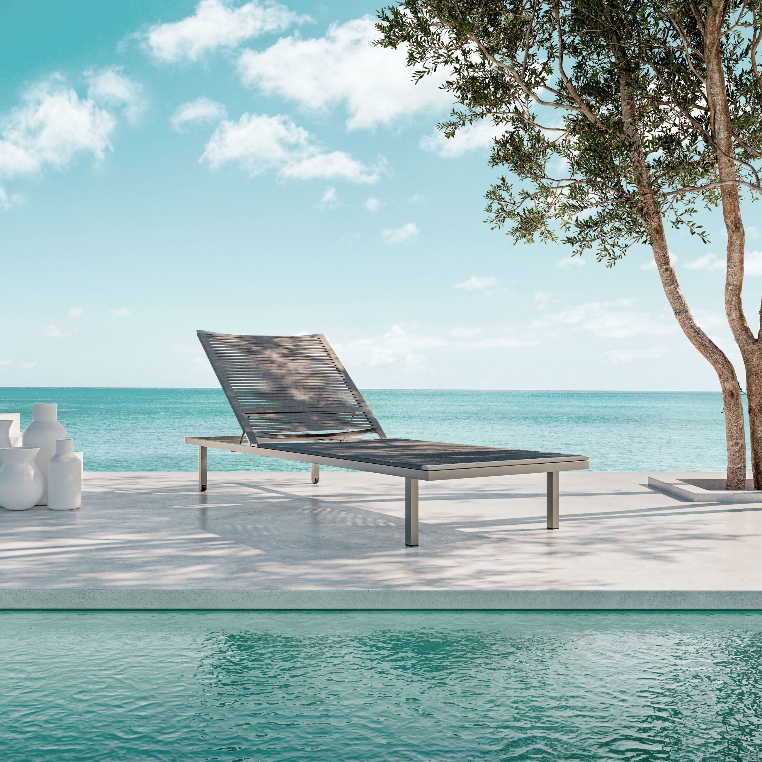 Baki Sun Lounger Compact