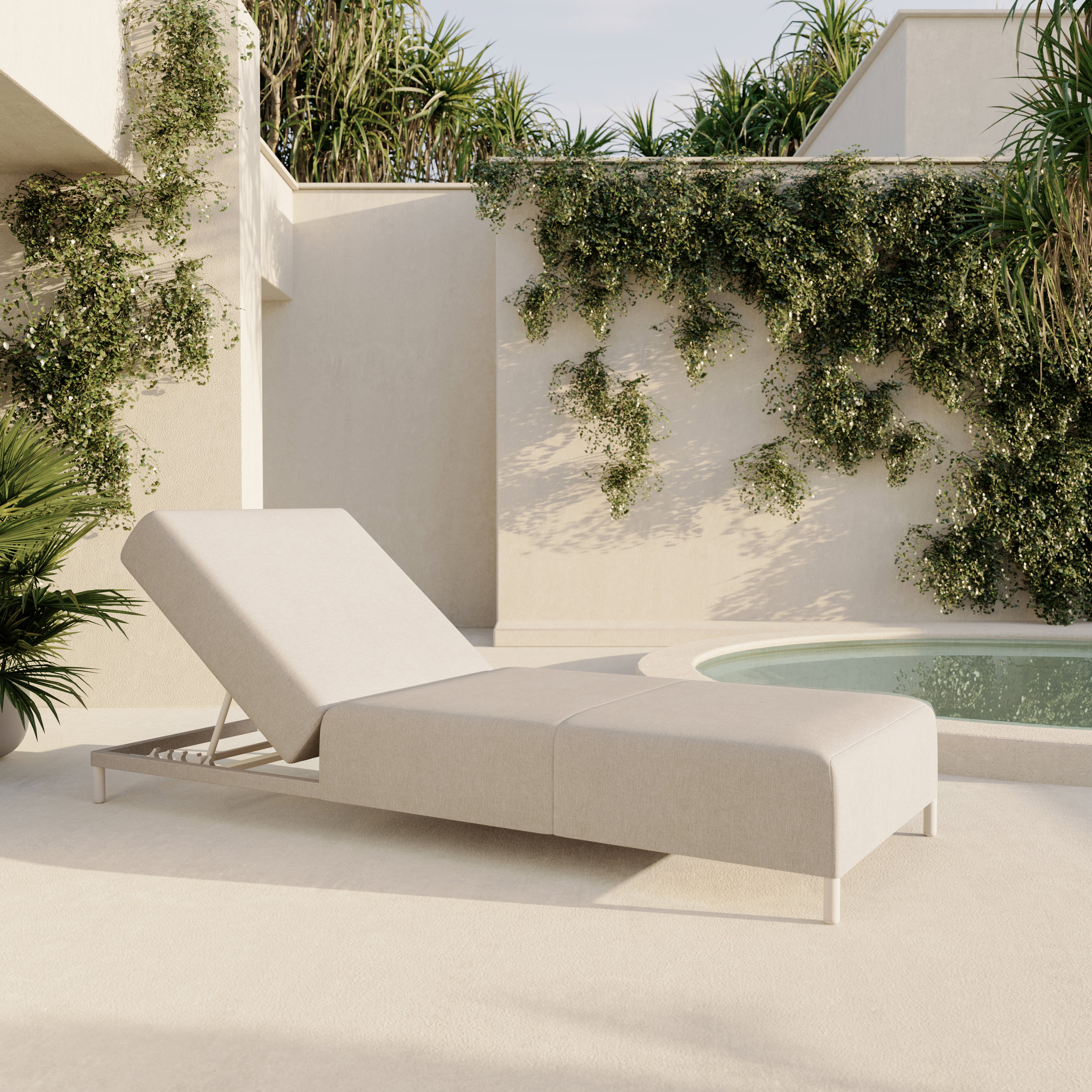 Element Sun Lounger Compact