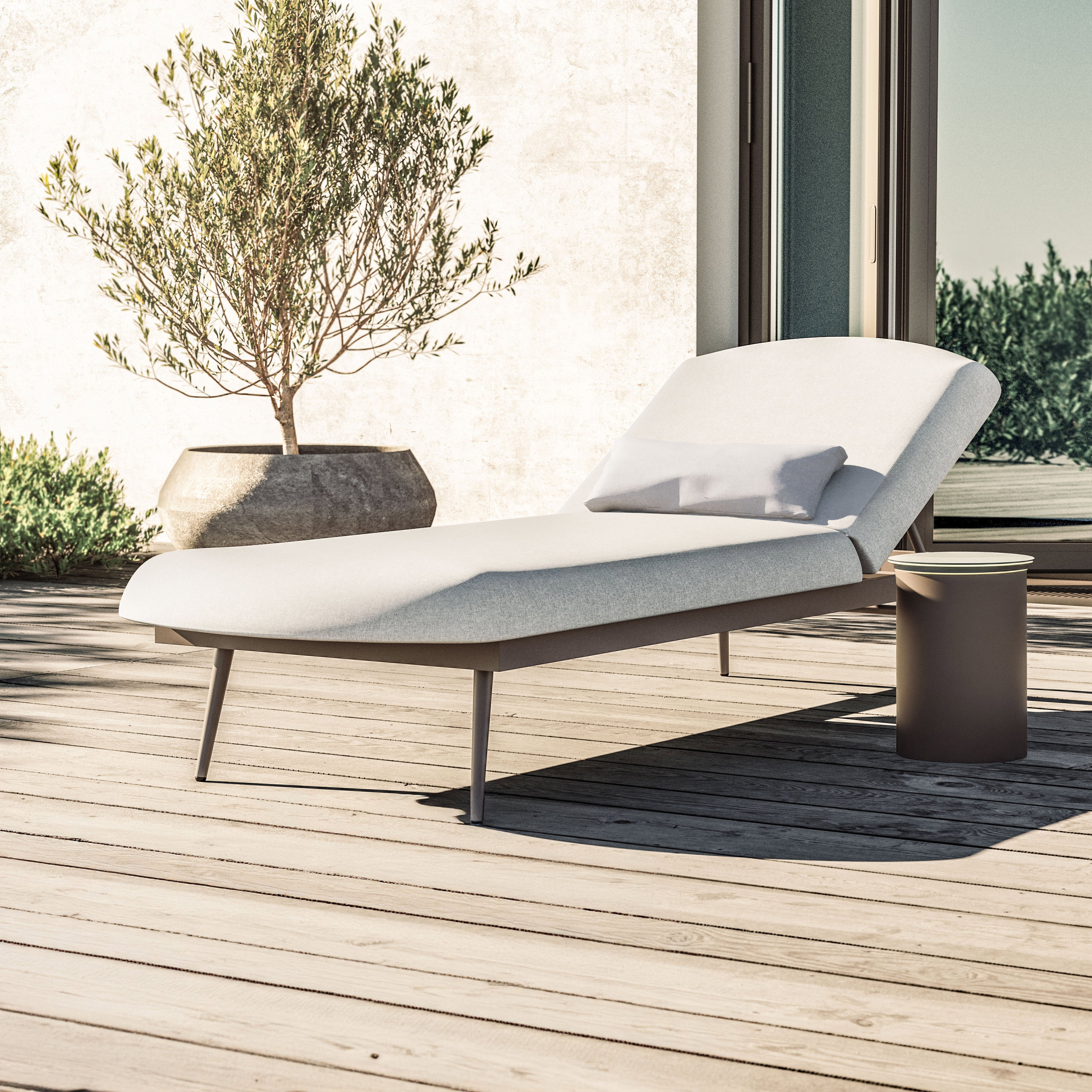 Confort Sun Lounger Compact