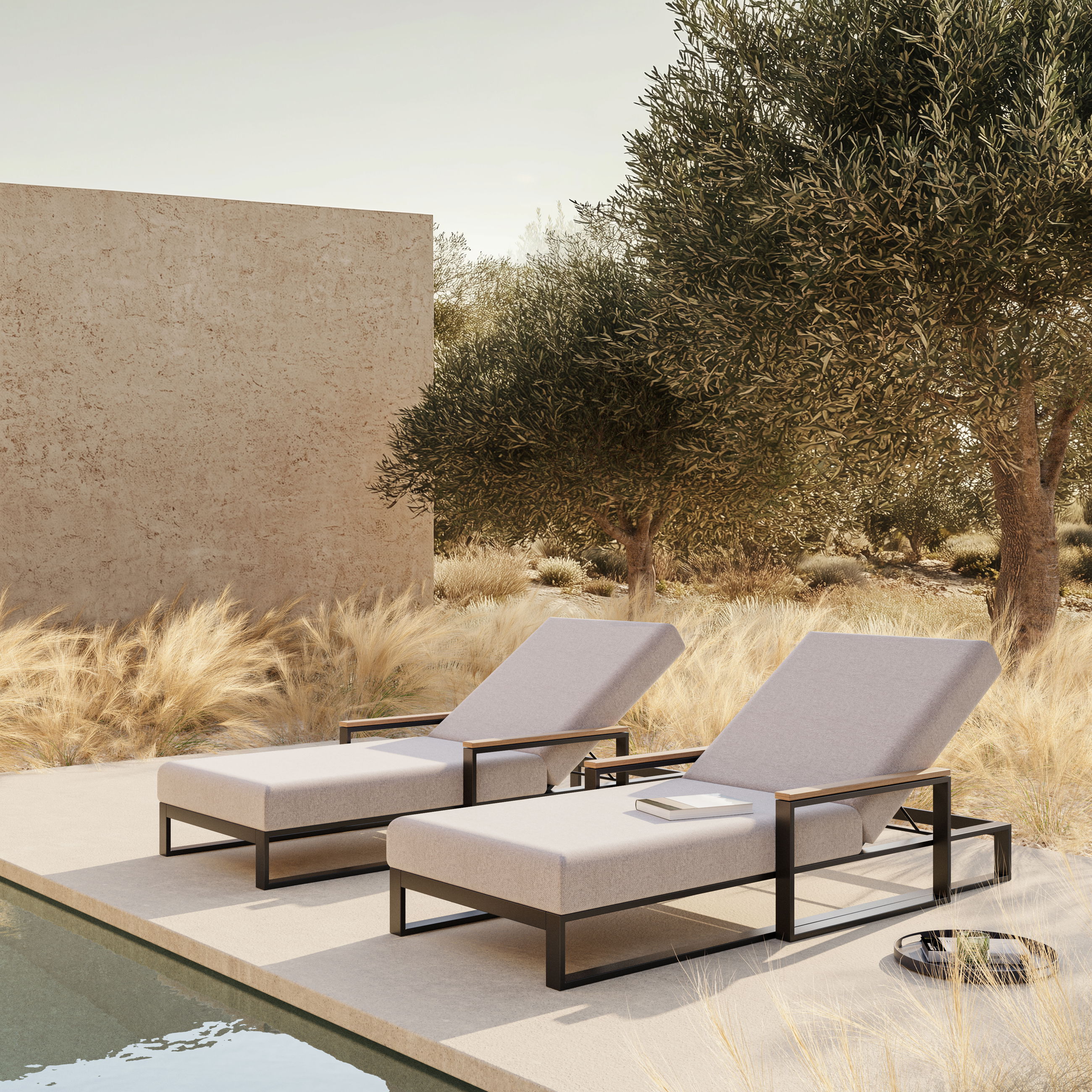 Matoyo Sun Lounger Compact Set