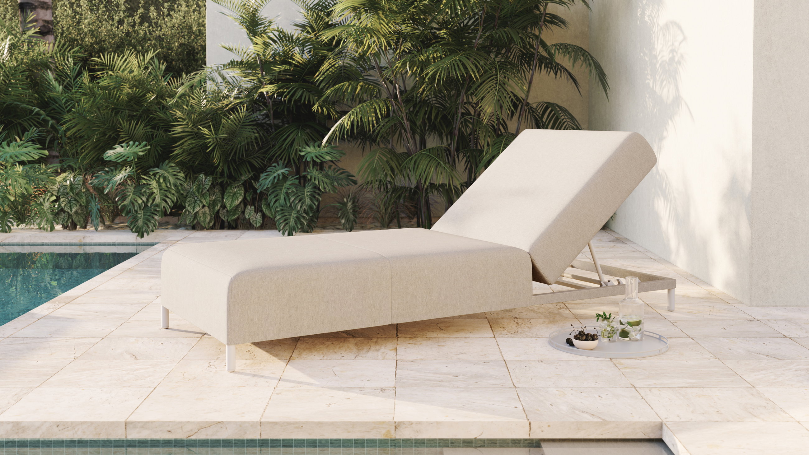 Element Sun Lounger Compact