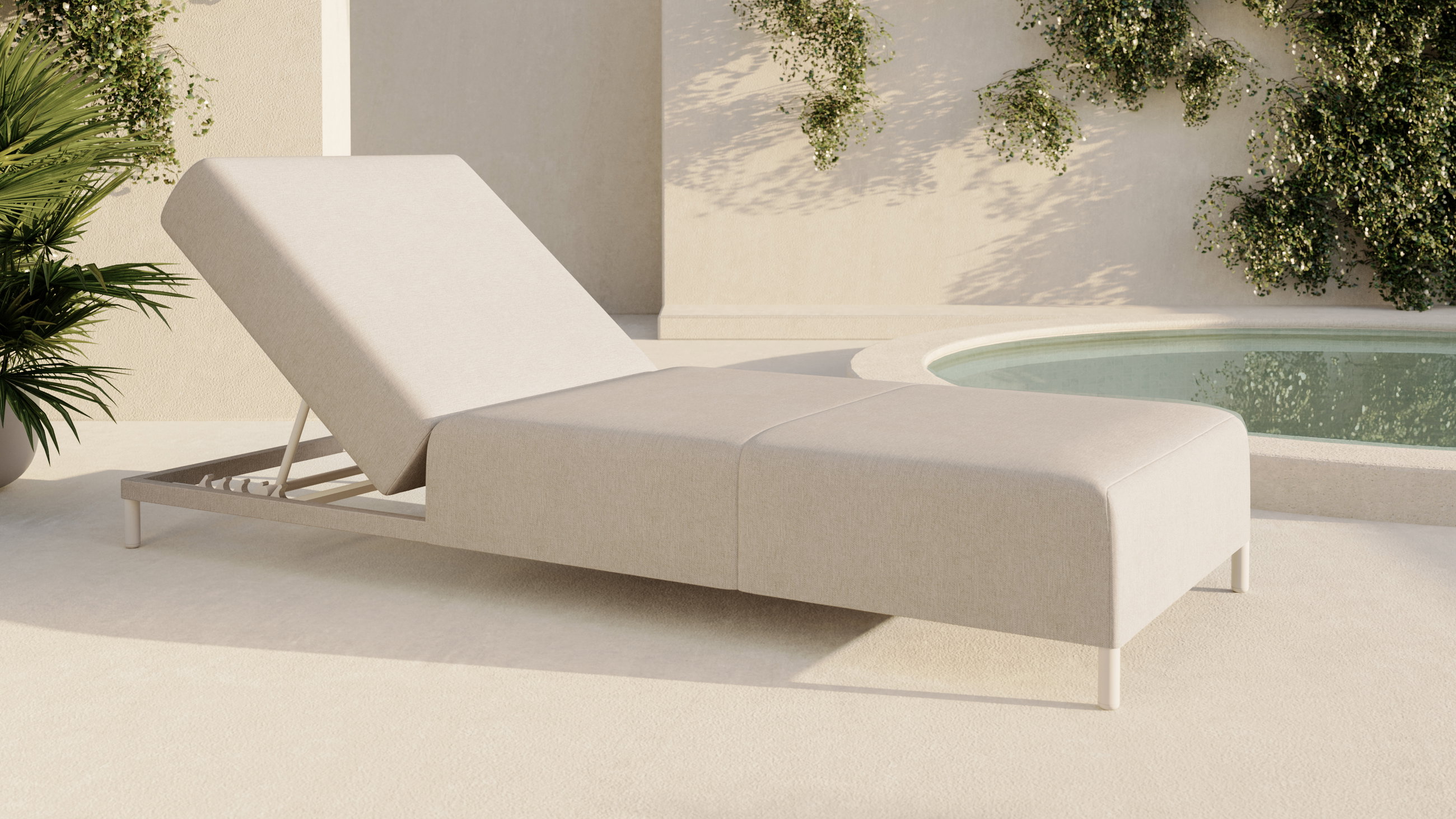 Element Sun Lounger Compact