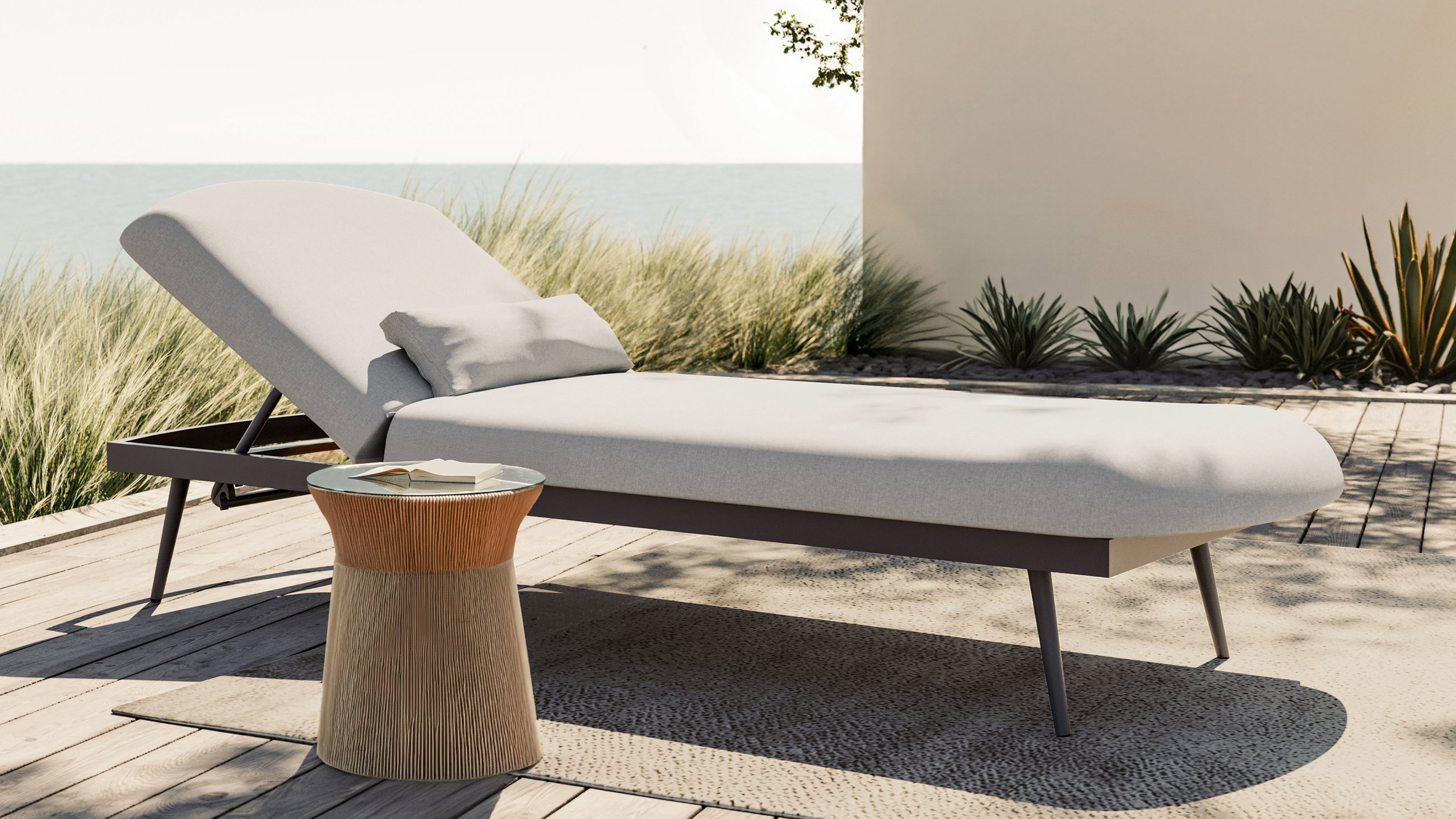 Confort Sun Lounger Compact