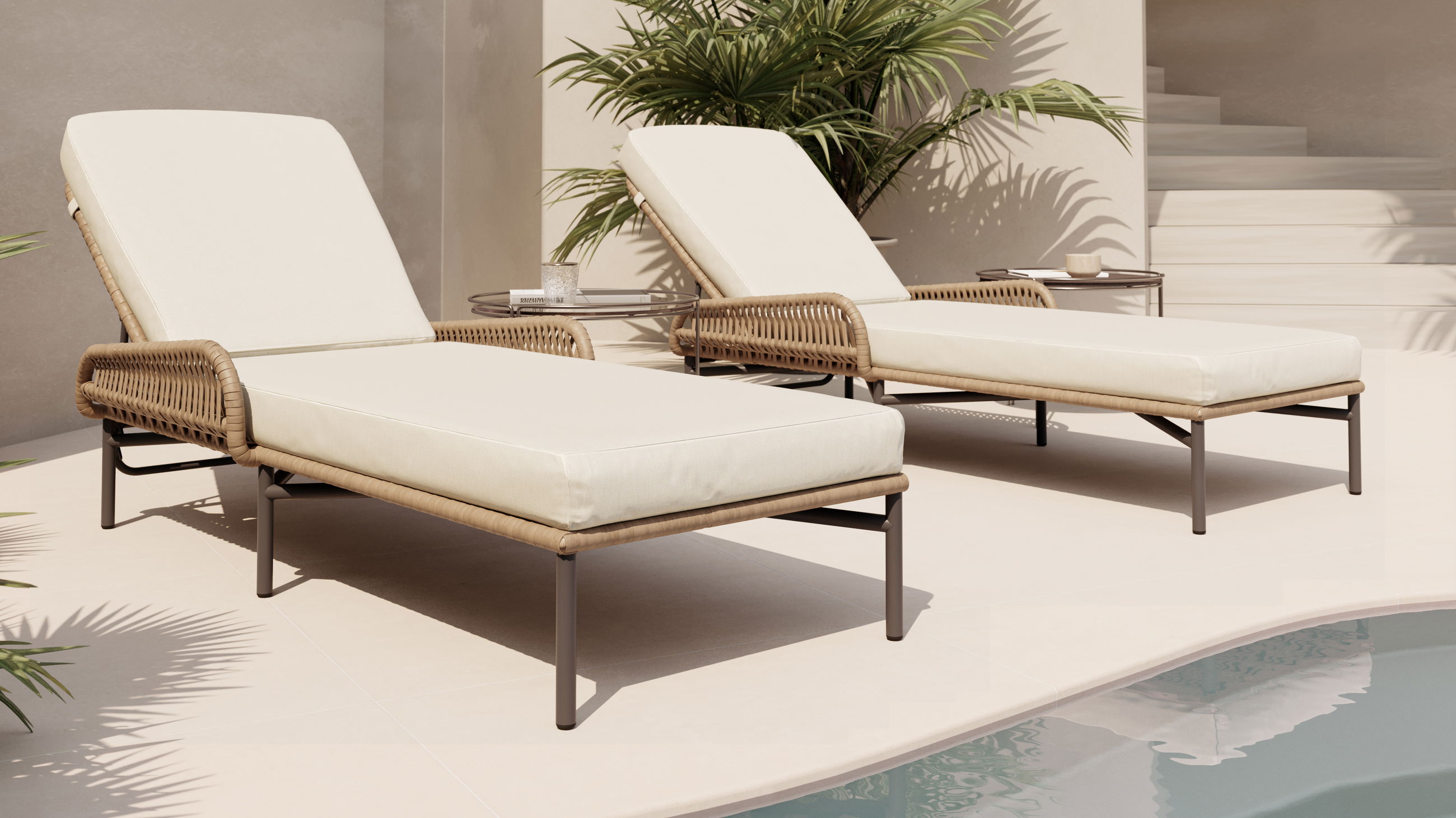 Mistral Sun Lounger Set Compact