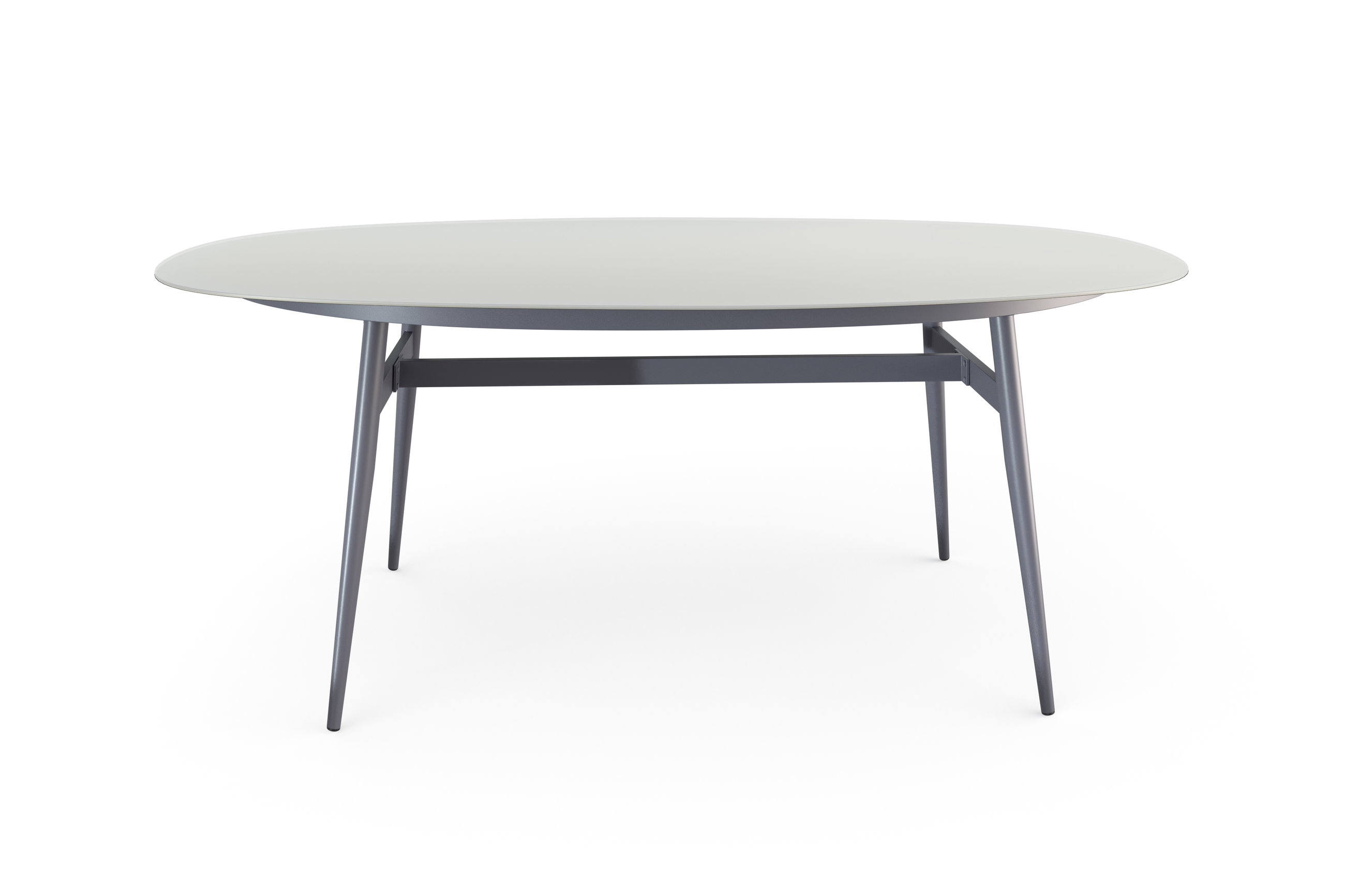 Board 180 cm Table à manger (gris soie)