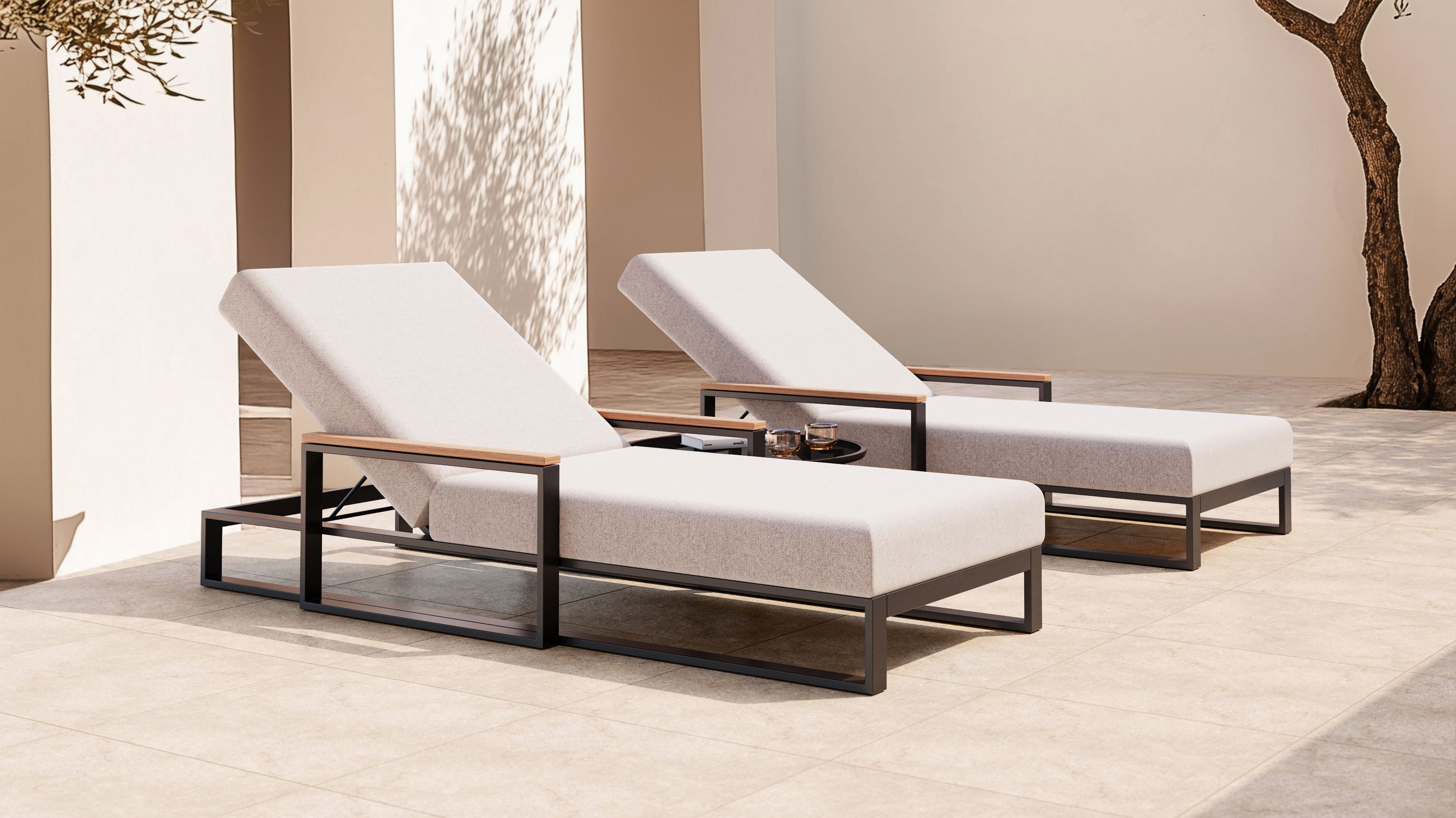 Matoyo Sun Lounger Compact Set